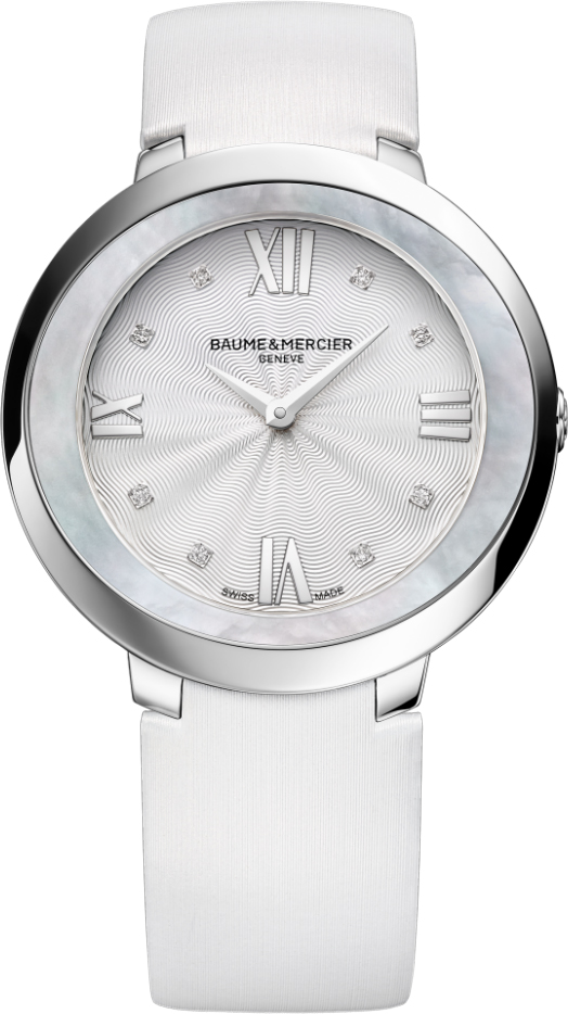 Baume & Mercier Promesse Watches Ladies Silver Battery Operated Quartz MOA10177 Watch