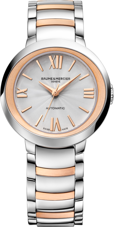 Baume & Mercier Promesse Watches Ladies Silver Self-winding Automatic MOA10183 Watch