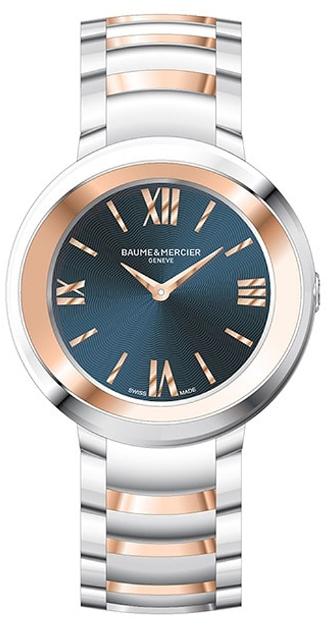 Baume & Mercier Promesse Watches Ladies Blue Battery Operated Quartz MOA10251 Watch