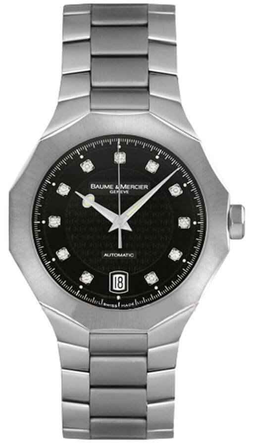 Baume & Mercier Riviera Watches Ladies Black Self-winding Automatic MOA8714 Watch