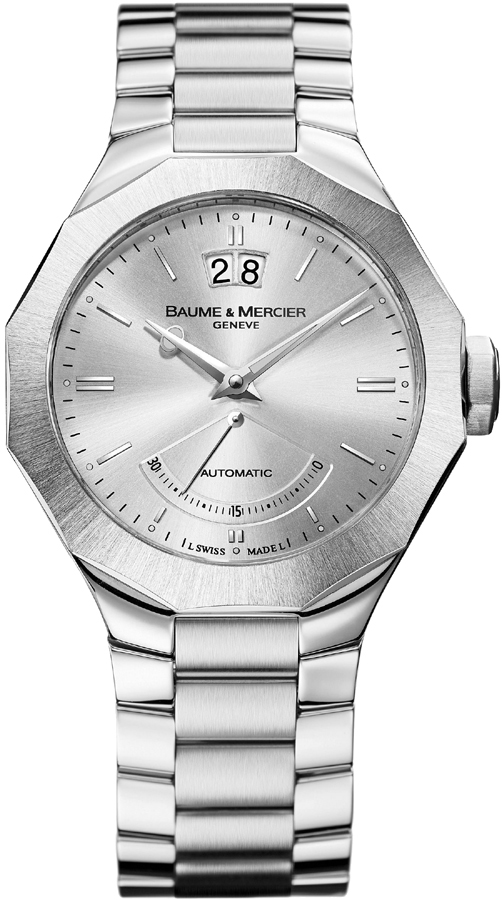 Baume & Mercier Riviera Watches Mens Silver Self-winding Automatic MOA8828 Watch