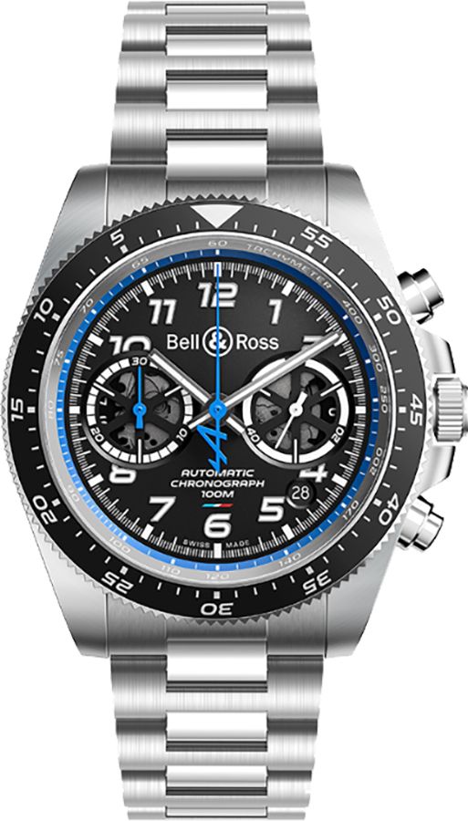 Bell Ross Vintage Watches Mens Black Self Winding Automatic BR-V3-94-A521 Watch