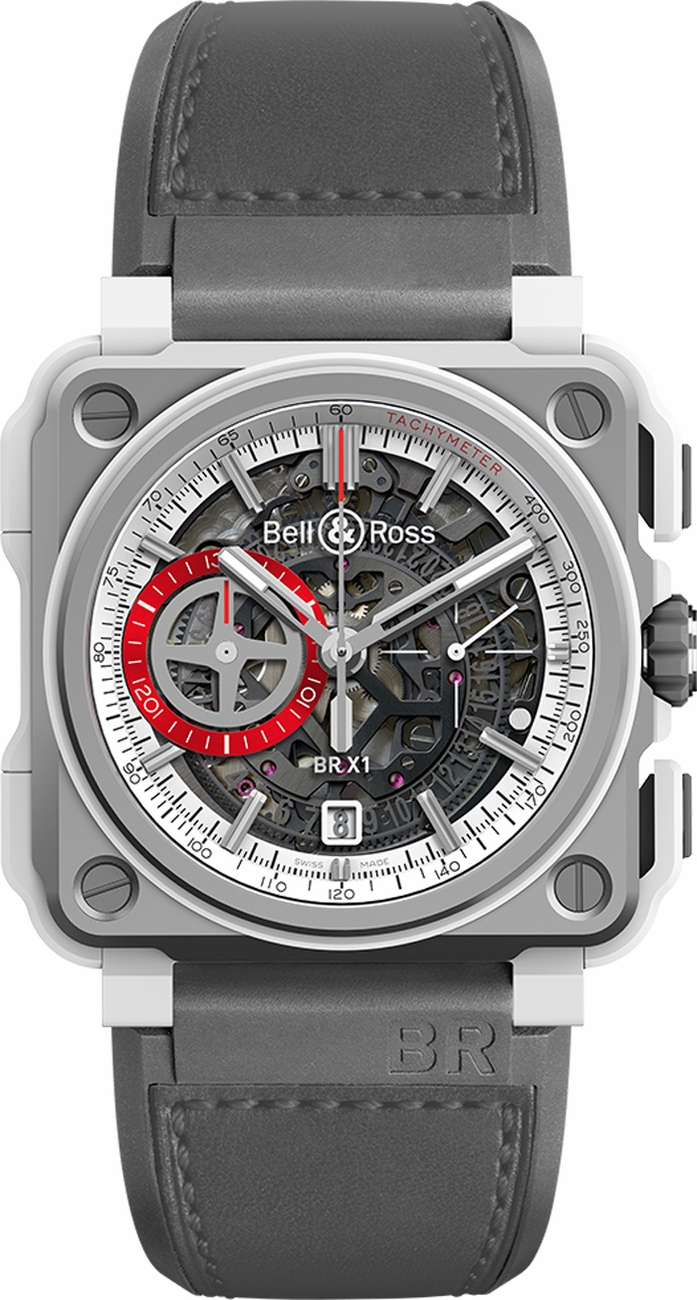 Bell Ross Aviation Instruments Watches Mens Black Self winding Automatic BR-X1-WHITE-HAWK Watch