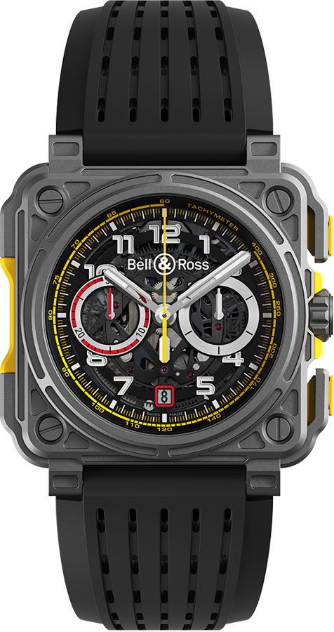 Bell Ross Aviation Instruments Watches Mens Black Self winding Automatic BR-X1-RS18 Watch