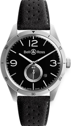 Bell Ross Vintage Watches Mens Black Self winding Automatic BR-123-GT Watch