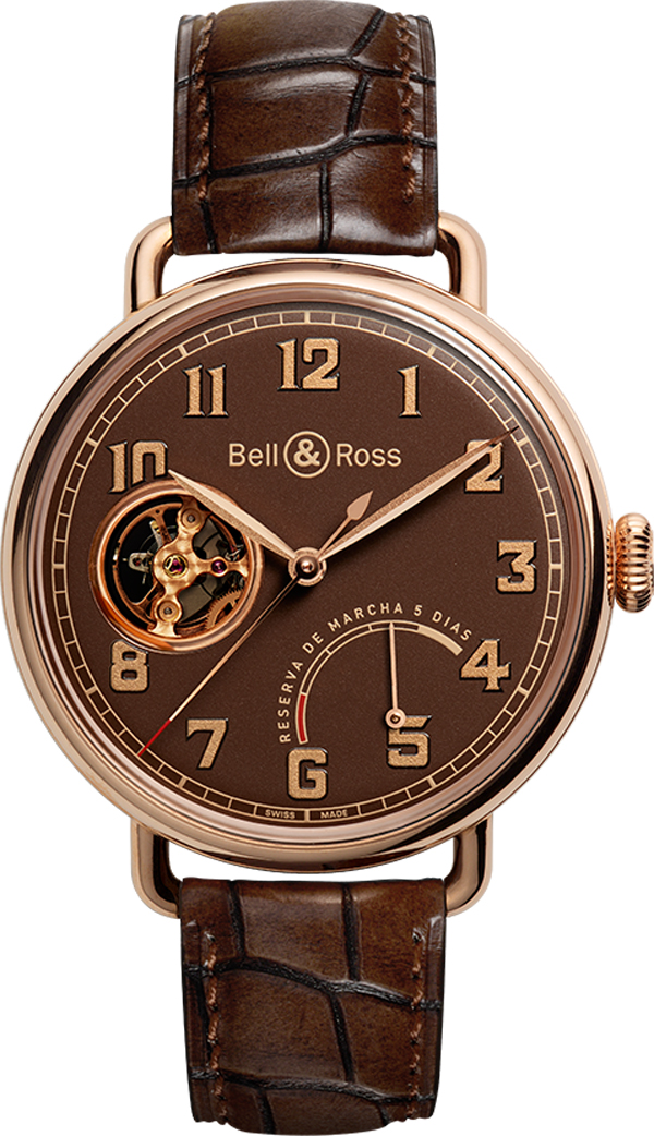 Bell Ross Vintage Watches  Brown Manual Winding WW1-EDICION-LIMITADA Watch