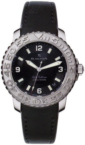 Blancpain 50 Fathoms Watches Mens Black Self-winding Automatic 2200-1130-64B Watch