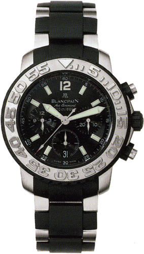Blancpain 50 Fathoms Watches Mens Black Self-winding Automatic 2285F-6530-66 Watch