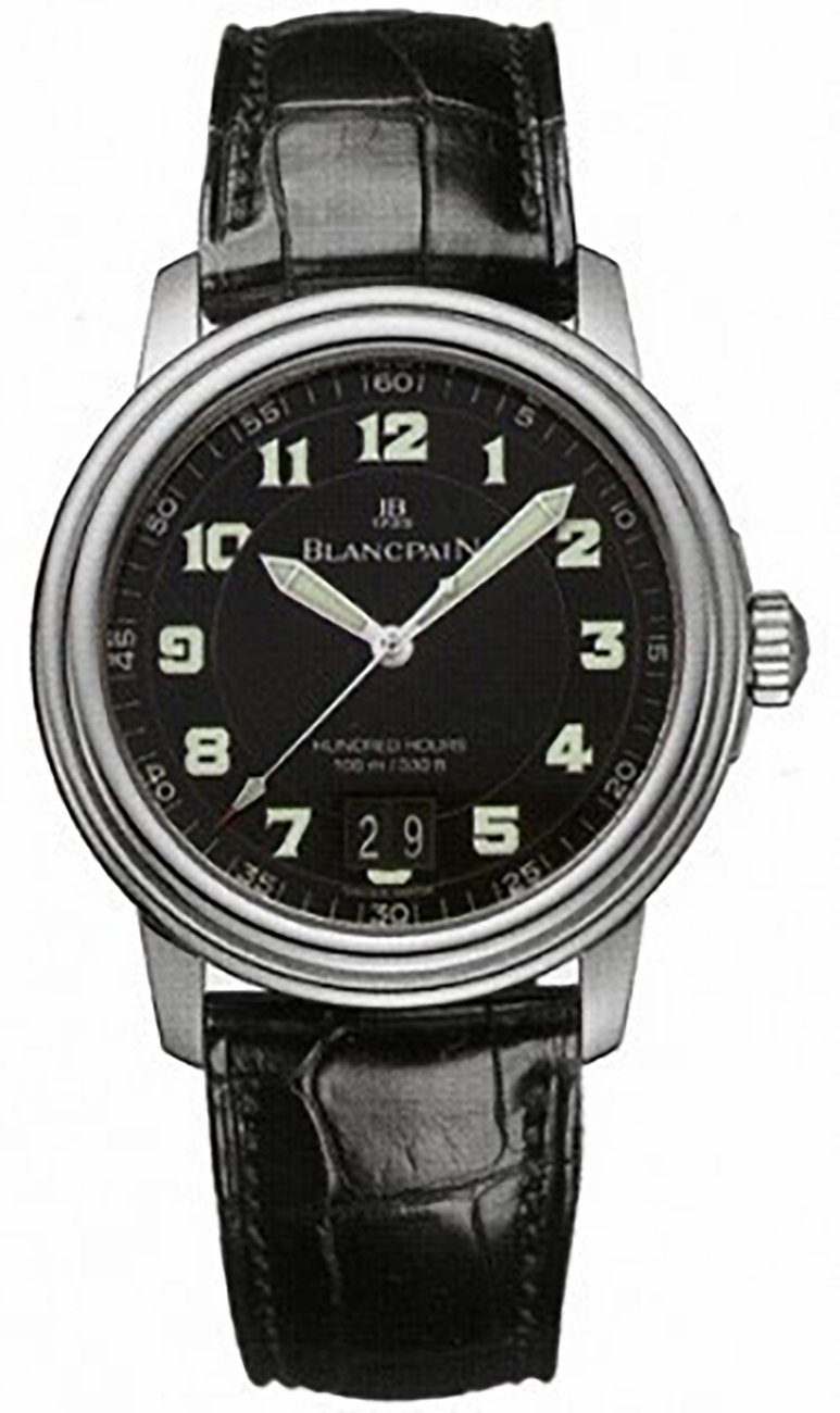 Blancpain Leman Watches Mens Military Black Self-winding Automatic 2150-1130M-53 Watch