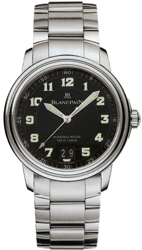 Blancpain Leman Watches Mens Military Black Self-winding Automatic 2150-1130M-71 Watch