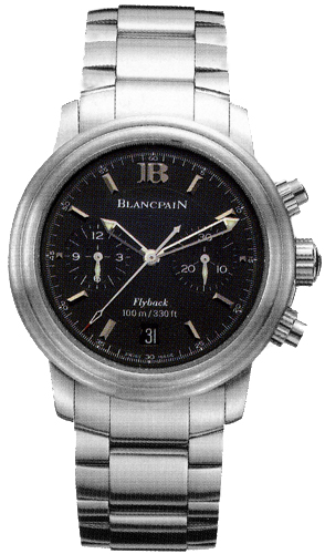 Blancpain Leman Watches Mens Black Self-winding Automatic 2182F-1130A-71 Watch