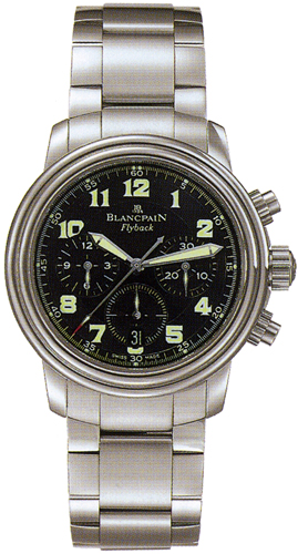 Blancpain Leman Watches Mens Military Black Self-winding Automatic 2185F-1130-71 Watch