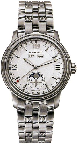 Blancpain Leman Watches Mens White Self-winding Automatic 2763-1127-11 Watch