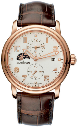 Blancpain Leman Watches Mens White Self-winding Automatic 2860-3642-53B Watch