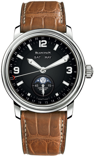 Blancpain Leman Watches Mens Black Self-winding Automatic 2863-1130-53B Watch