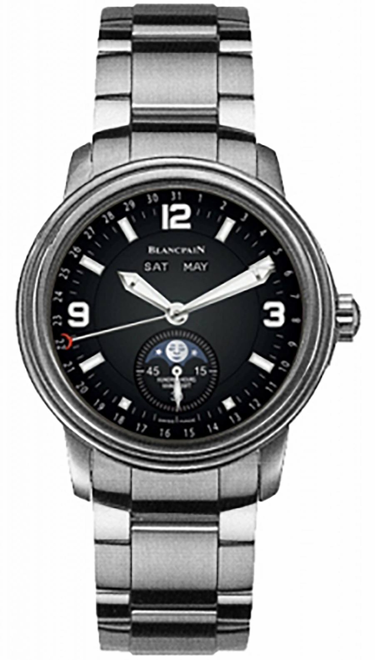 Blancpain Leman Watches Mens Black Self-winding Automatic 2863-1130-71 Watch