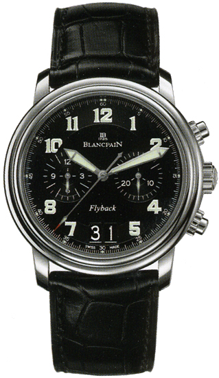 Blancpain Leman Watches Mens Military Black Self-winding Automatic 2885F-1130-53B Watch