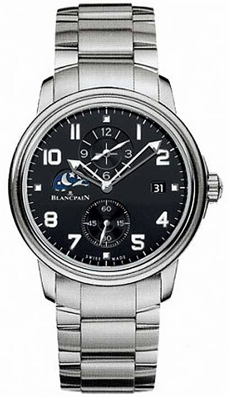 Blancpain Leman Watches Mens Black Self-winding Automatic 2860-1130-71 Watch