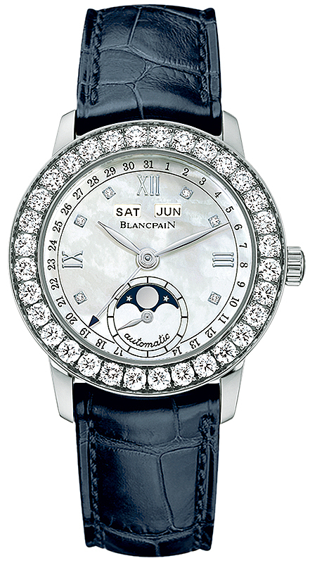 Blancpain Leman Watches Ladies White Self-winding Automatic 2360-1991A-55B Watch