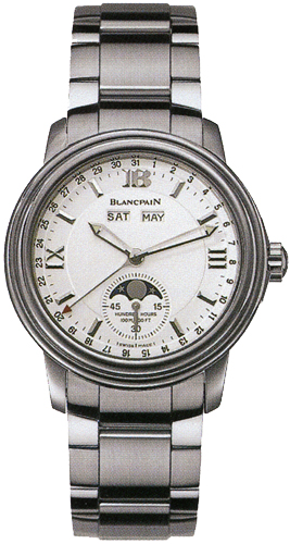 Blancpain Leman Watches Mens White Self-winding Automatic 2763-1127-71 Watch