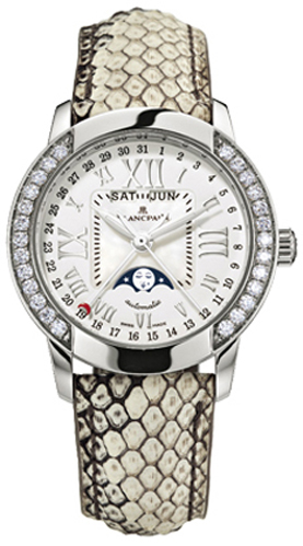 Blancpain Ladies Specialites Watches Ladies Mother of Pearl White Self-winding Automatic 3253-6044-56B Watch