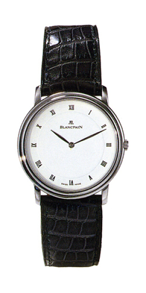 Blancpain Villeret Watches Mens White Manual Winding Mechanical 0021-1127-55 Watch