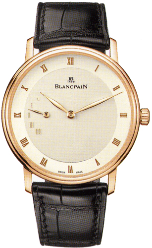 Blancpain Villeret Watches Mens Silver Self-winding Automatic 4040-3642-55B Watch