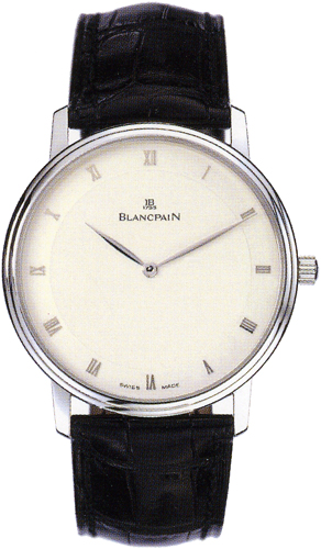Blancpain Villeret Watches Mens Silver Self-winding Automatic 4053-1542-55B Watch