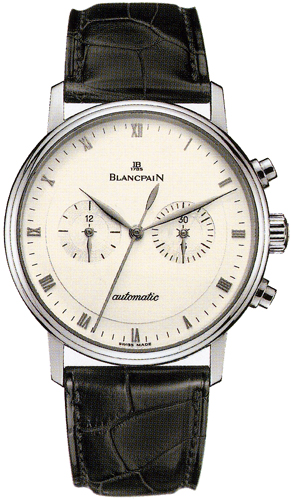 Blancpain Villeret Watches Mens Silver Self-winding Automatic 4082-1542-55B Watch