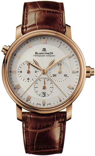 Blancpain Villeret Watches Mens Silver Self-winding Automatic 6086-3642-55B Watch