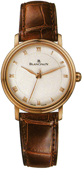 Blancpain Villeret Watches Ladies Silver Self-winding Automatic 6102-3642-55 Watch