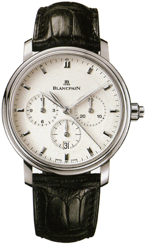 Blancpain Villeret Watches Mens Silver Self-winding Automatic 6185-1127-55 Watch