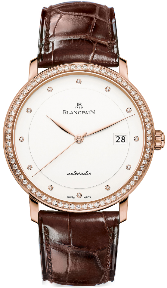 Blancpain Villeret Watches Mens Silver Self-winding Automatic 6223-2987-55B Watch