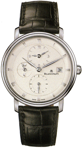 Blancpain Villeret Watches Mens Silver Self-winding Automatic 6260-1542-55 Watch