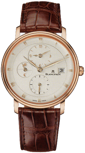 Blancpain Villeret Watches Mens Silver Self-winding Automatic 6260-3642-55B Watch