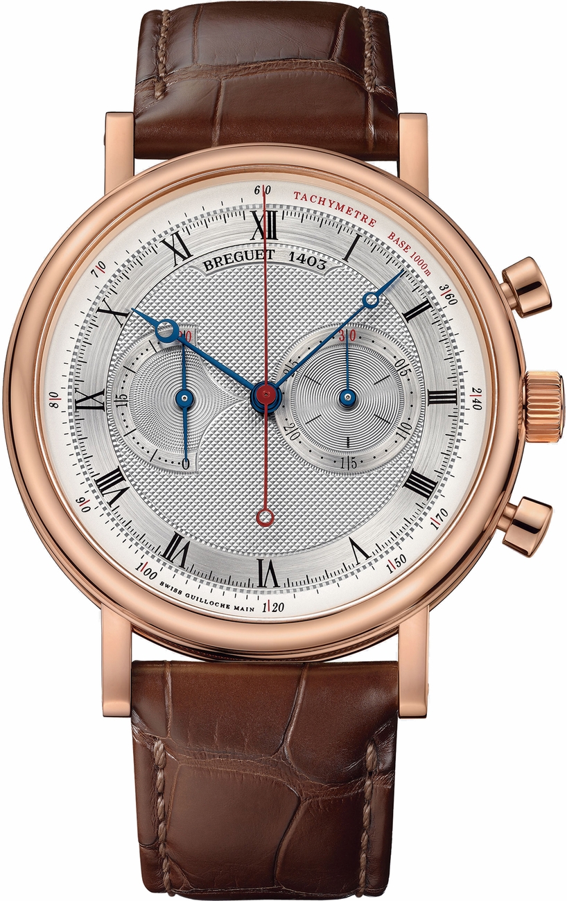 Breguet Classique Collection Watches Mens Silver Manual Winding 5287-BR-129-ZU Watch