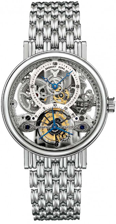 Breguet Classique Complications Watches Mens Skeleton Manual Winding 3355PT-00-PA0 Watch