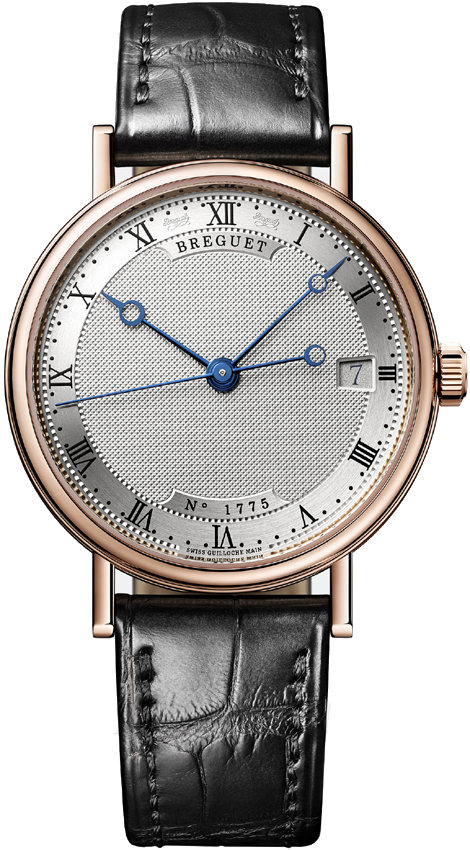 Breguet Classique Collection Watches Ladies Handengraved Silver Self winding Automatic 9067BR-12-976 Watch