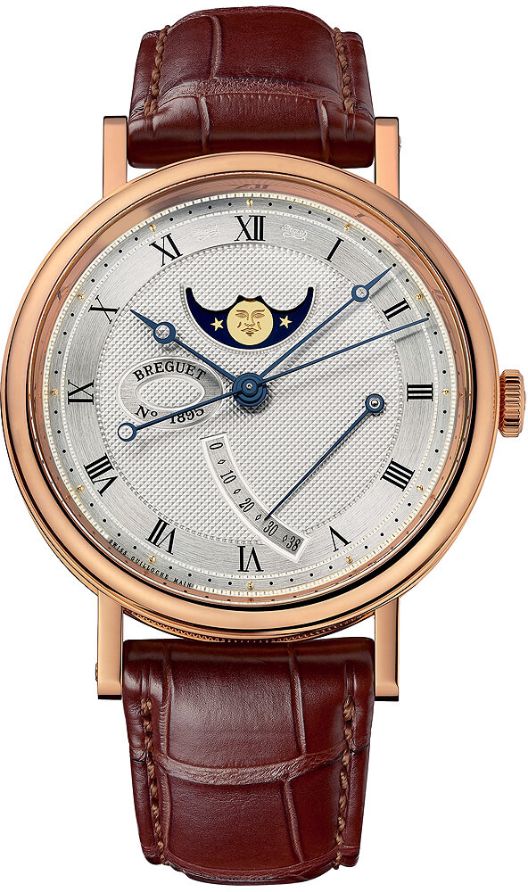 Breguet Classique Collection Watches Mens Silver Self winding Automatic 7787BR-12-9V6 Watch