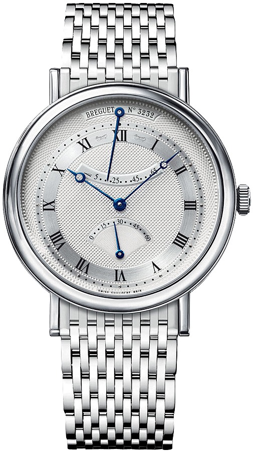 Breguet Classique Collection Watches Mens Silvered Gold Self winding Automatic 5207BB-12-BV0 Watch