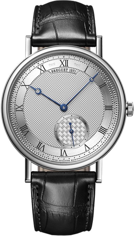 Breguet Classique Collection Watches Mens Silver Self winding Automatic 7147BB-12-9WU Watch