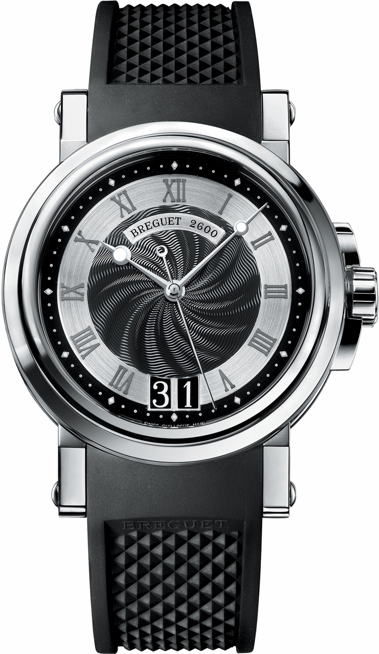 Breguet Marine Watches Mens Rhodium Gold Black Self winding Automatic 5817-ST-925V8 Watch