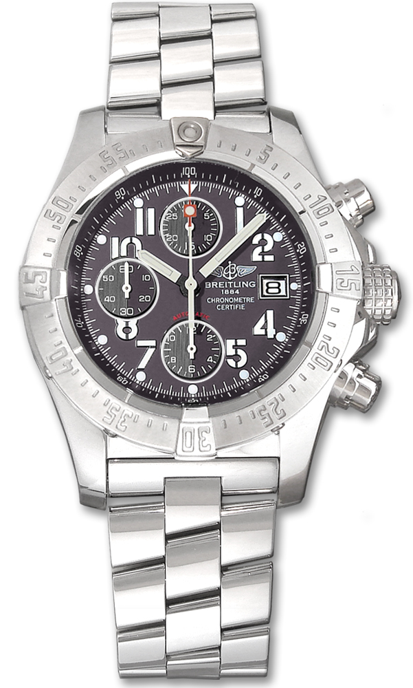 Breitling Avenger Watches Mens Grey Self winding Automatic Chronometer A1338012-F547-132A Watch