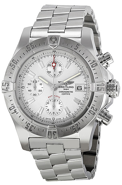 Breitling Avenger Watches Mens Silver Self winding Automatic Chronometer A1338012-G694-132A Watch