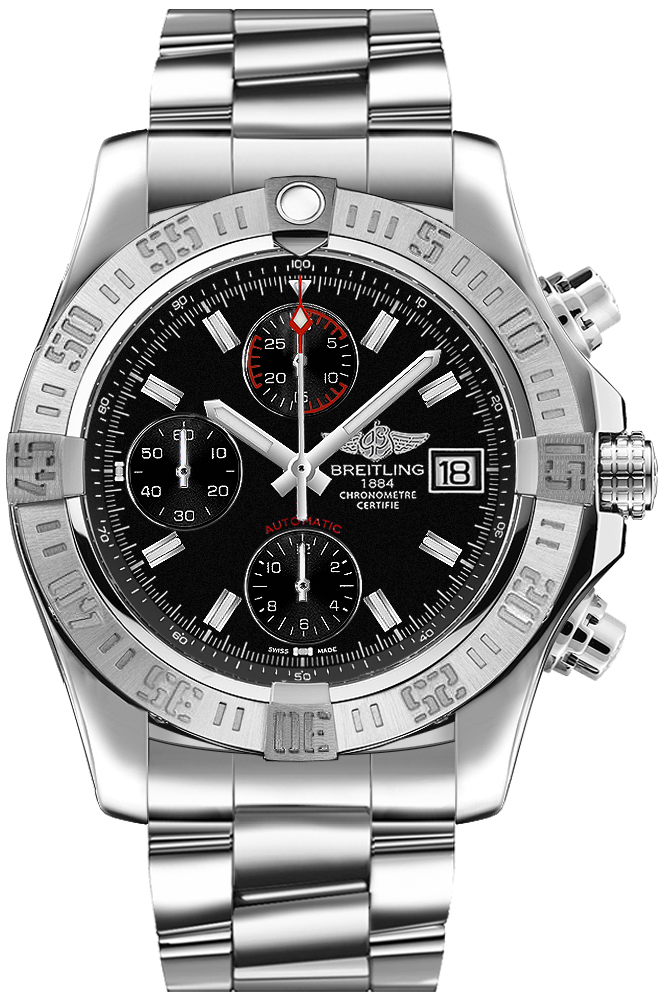 Breitling Avenger Watches Mens Volcano Black Self winding Automatic A13381111B1A1 Watch
