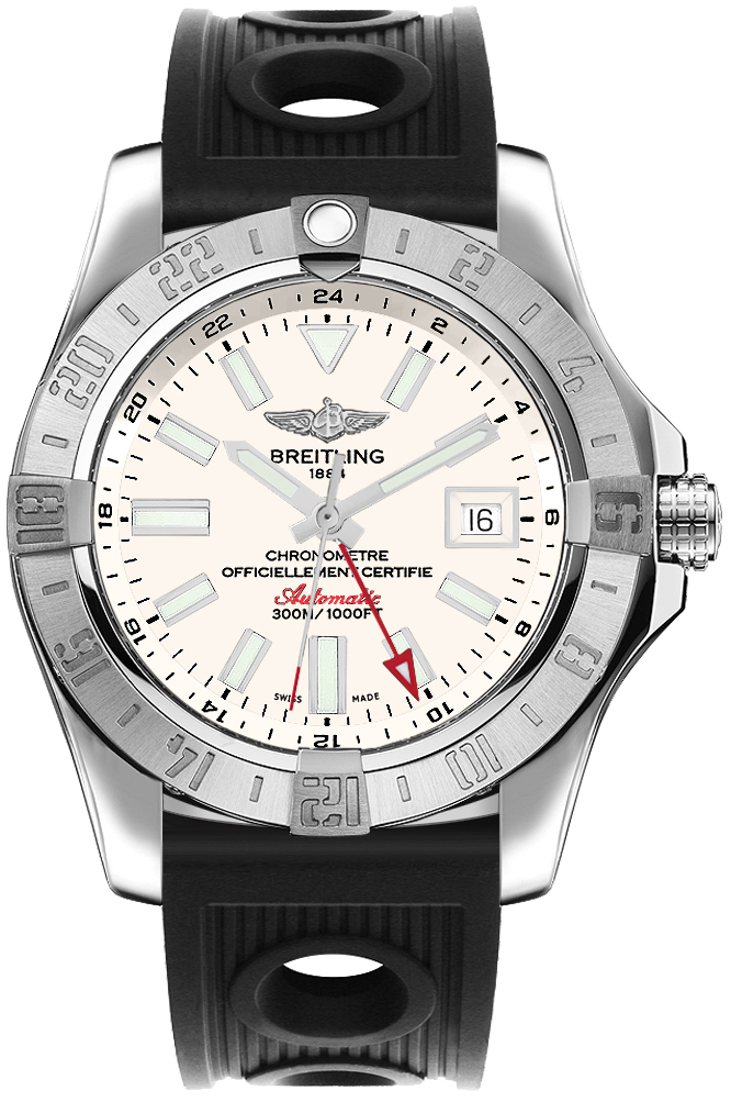 Breitling Avenger Watches Mens Stratus Silver Manual Winding A3239011-G778-200S Watch
