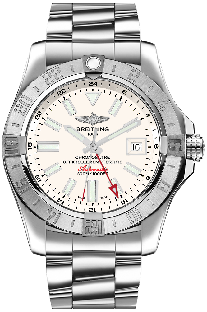 Breitling Avenger Watches Mens Stratus Silver Self winding Automatic A32390111G1A1 Watch
