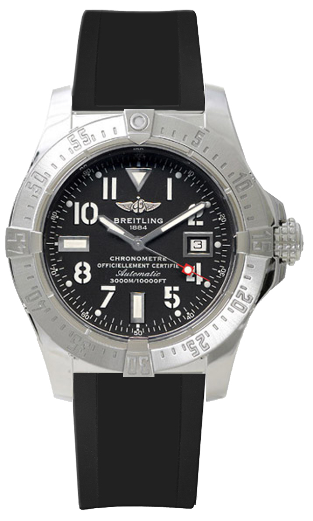 Breitling Avenger Watches Mens Black Self Winding Automatic A1733010-B906-134S Watch