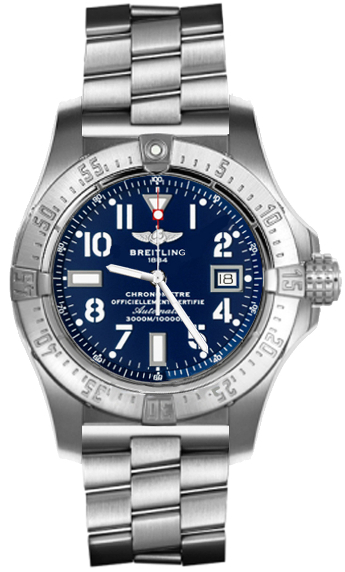 Breitling Avenger Watches Mens Blue Self Winding Automatic Chronometer A1733010-C756-147A Watch