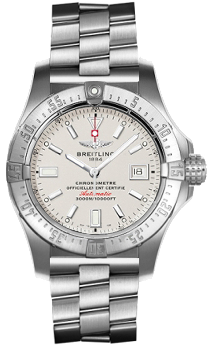 Breitling Avenger Watches Mens Silver Self Winding Automatic Chronometer A1733010-G697-147A Watch